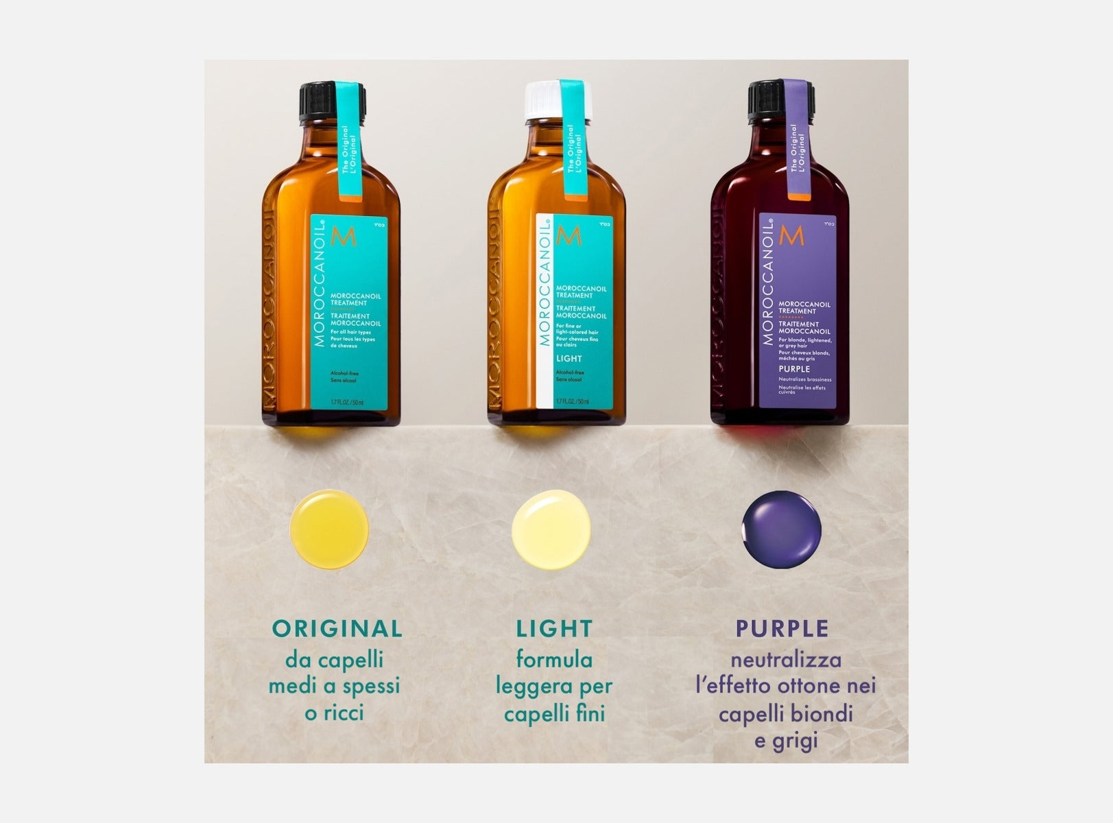 Moroccanoil Treatment Viola Olio di Argan Purple 50 ml