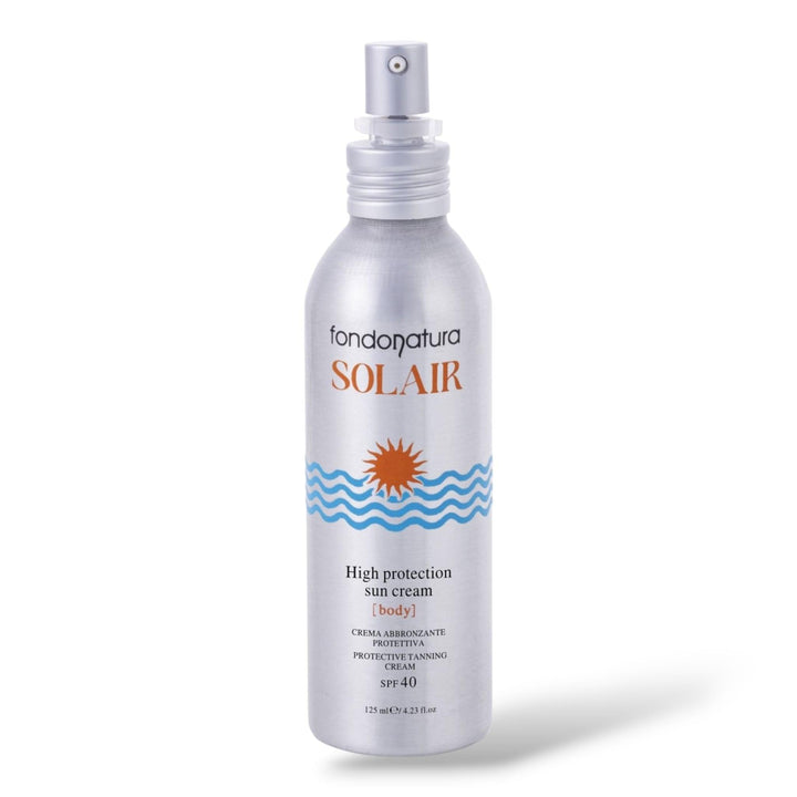 FondonaturaSolairHighProtectionSPF-40SunCreamCorpo125ml - Capelli e Barba