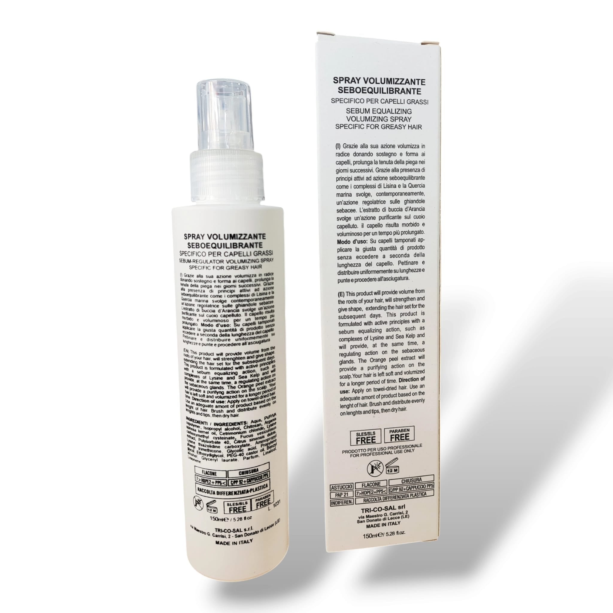 Fondonatura Spray Volumizzante Seboequilibrante 150 ML