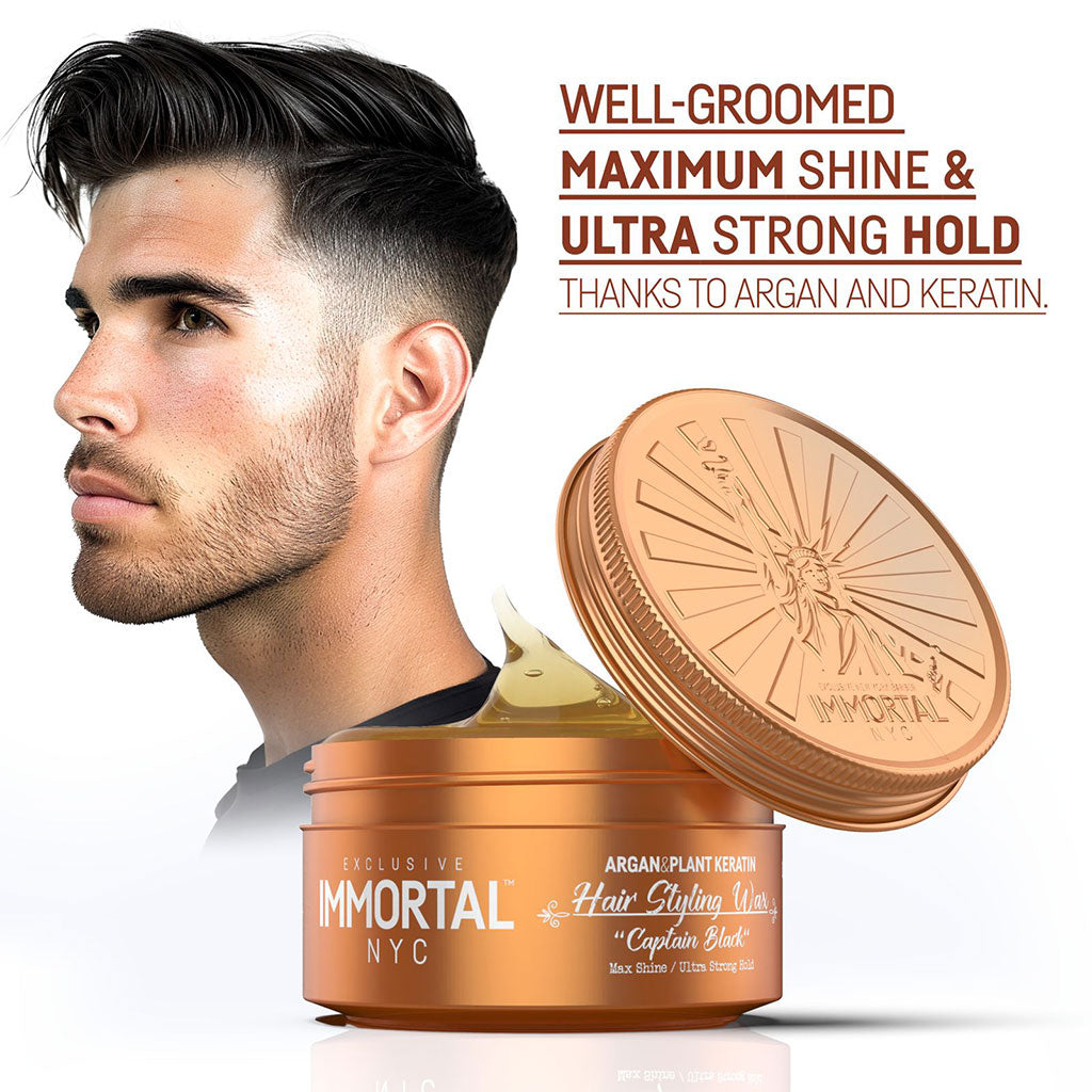 Immortal Nyc Cera Capitan Black 150 ml