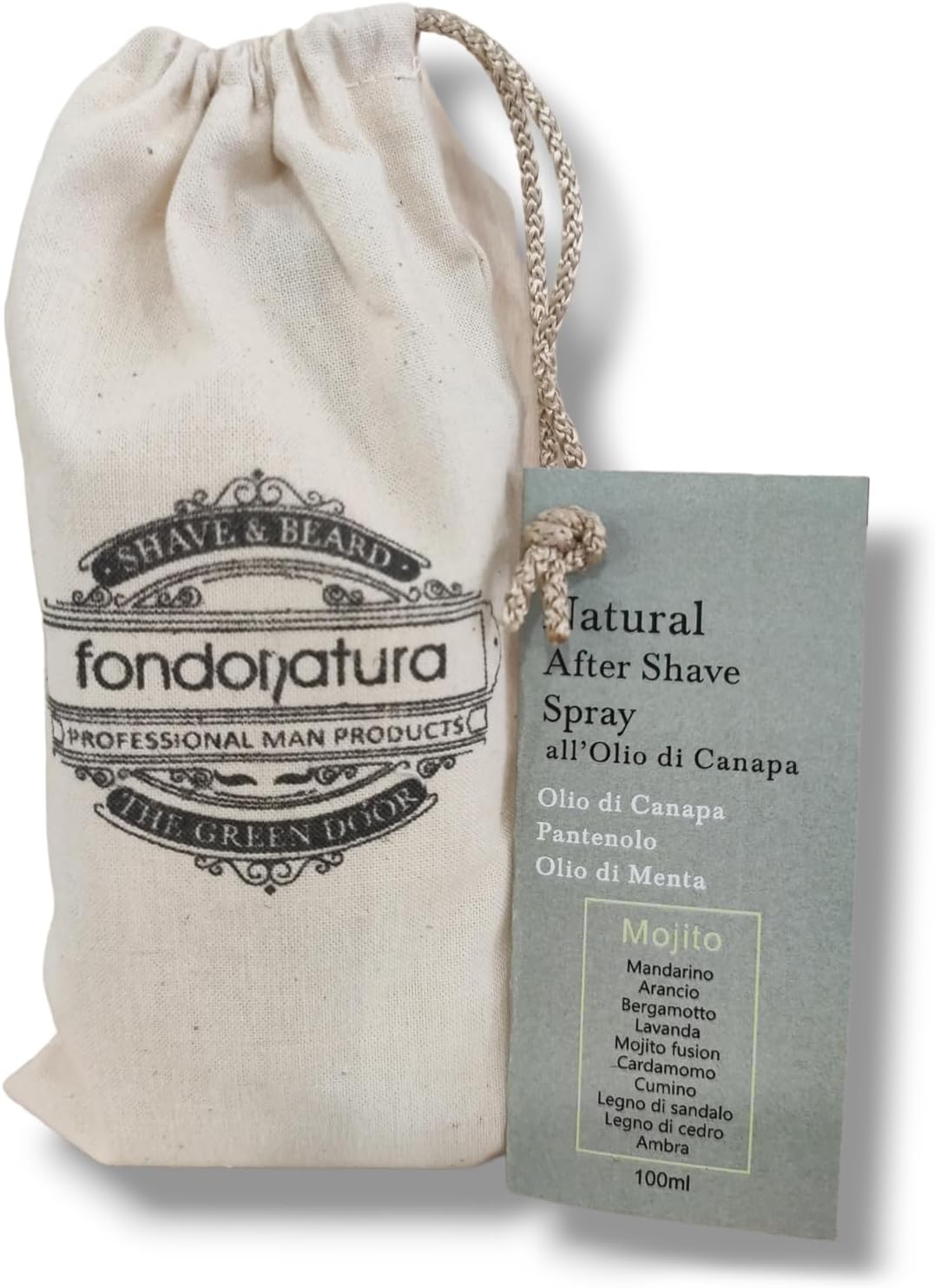 Fondonatura Natural After Shave Spray  Mojito 100ml