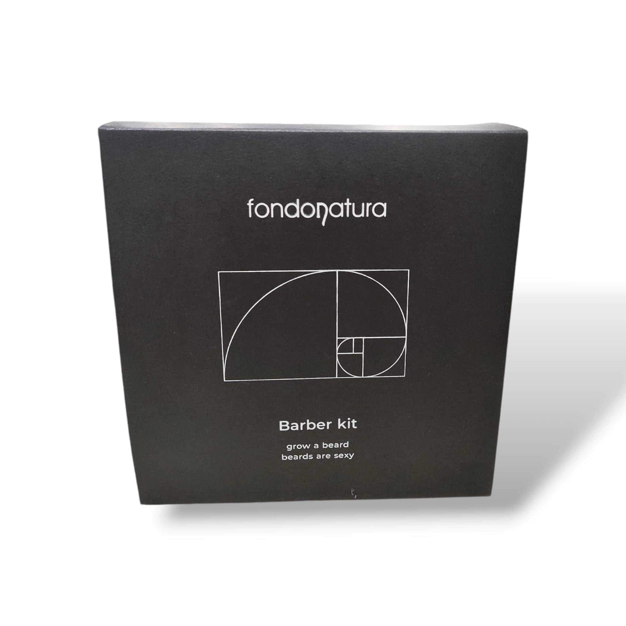 Fondonatura Barber Kit Shampoo e Olio da barba