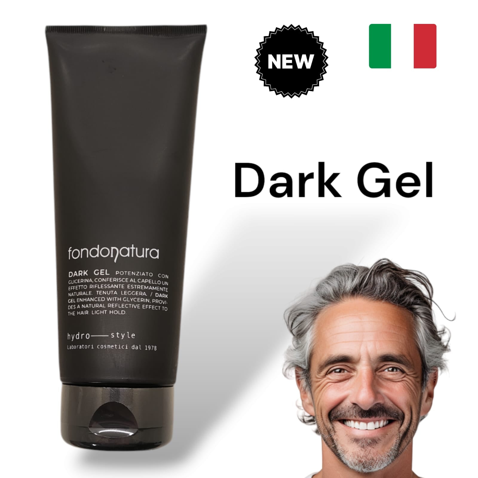 Fondonatura Dark Gel Nero 200ml