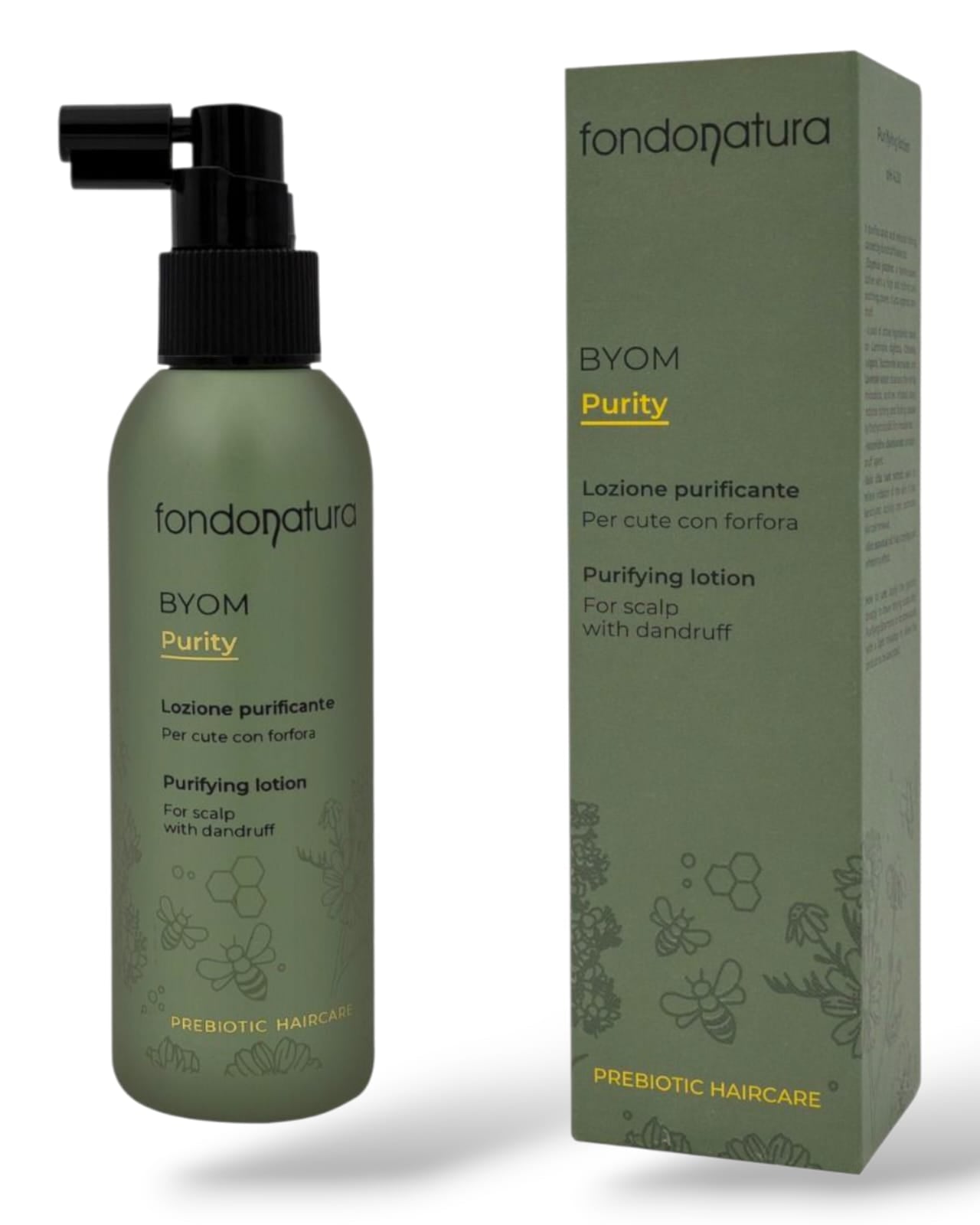 Fondonatura BYOM Purity Lozione Purificante  Antiforfora 150 ml