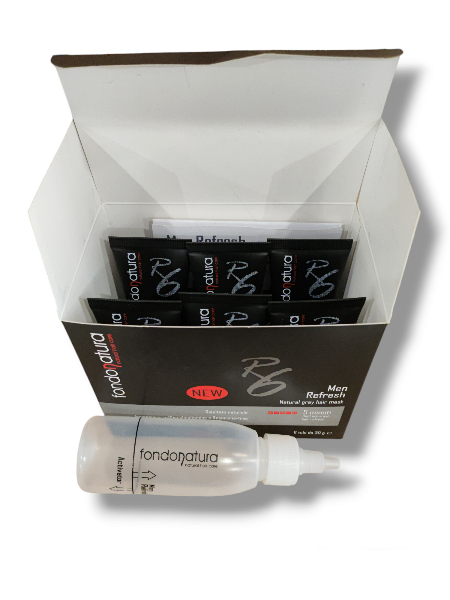 Fondonatura Men Refresh 6 pz da 30 gr.