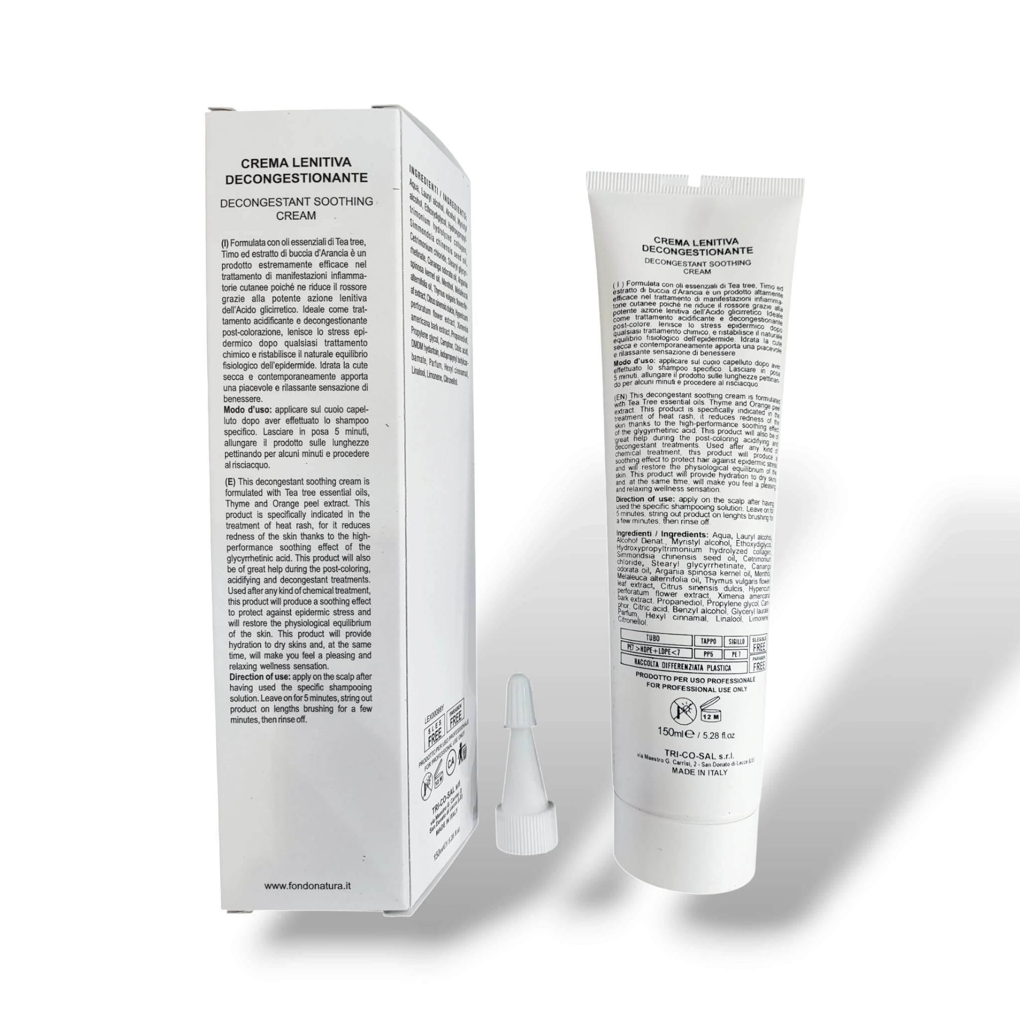 Fondonatura Crema Lenitiva Decongestionante 150 ML