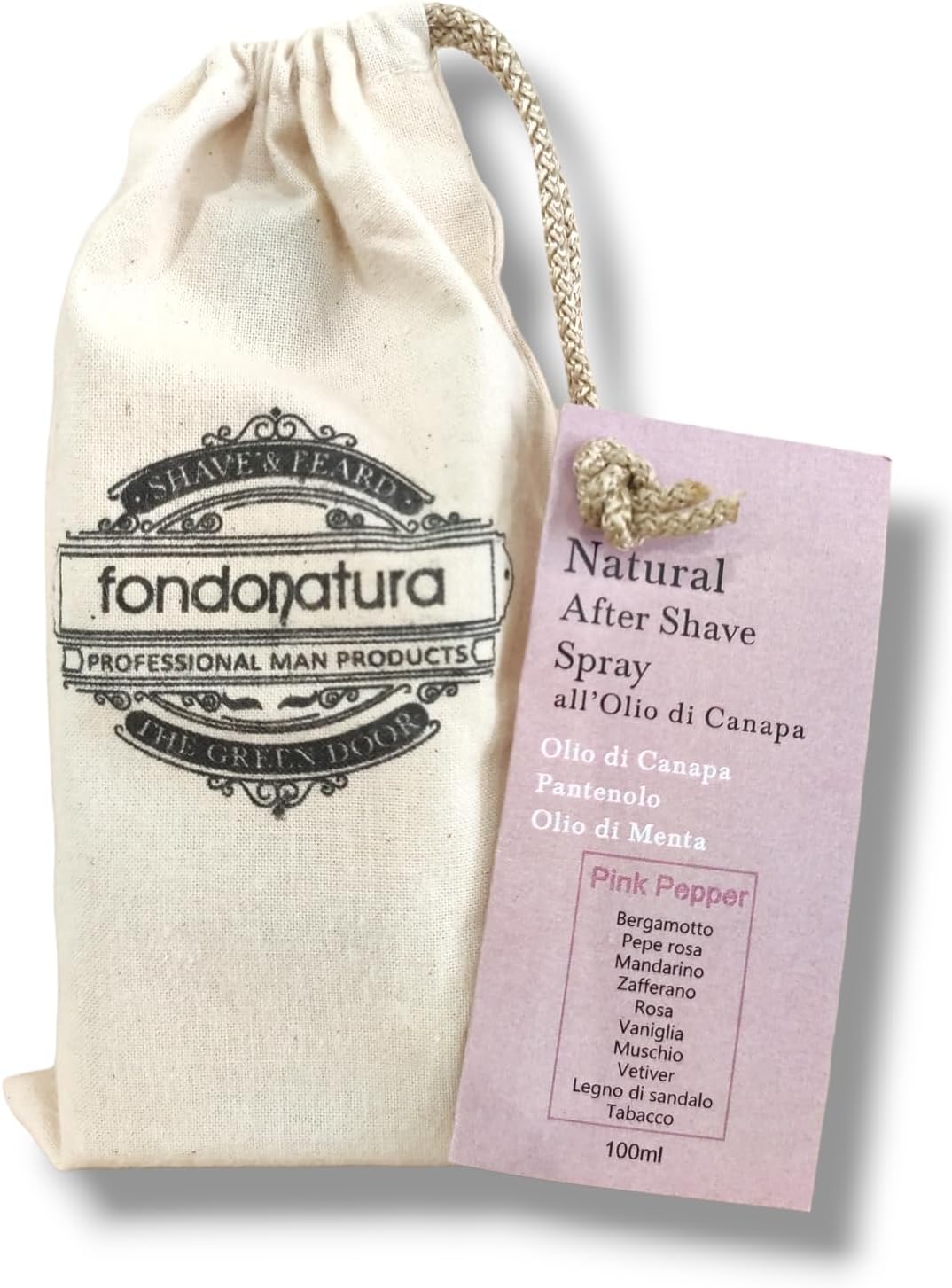Fondonatura Natural After Shave Pink Pepper 100ml