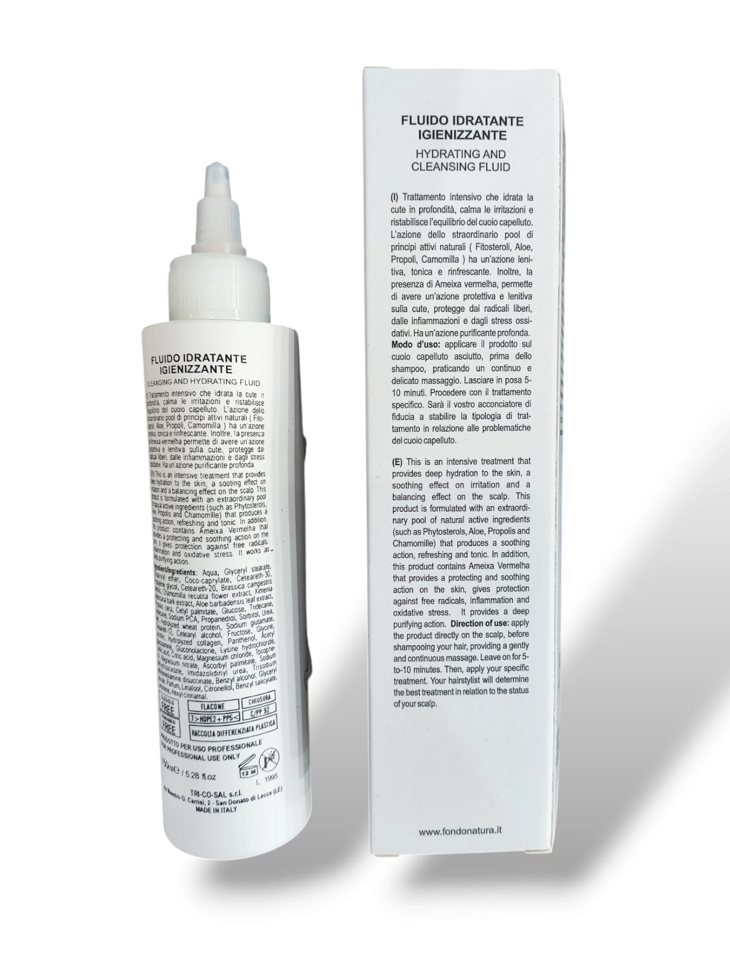 Fondonatura Fluido Igienizzante Idratante 150 ml