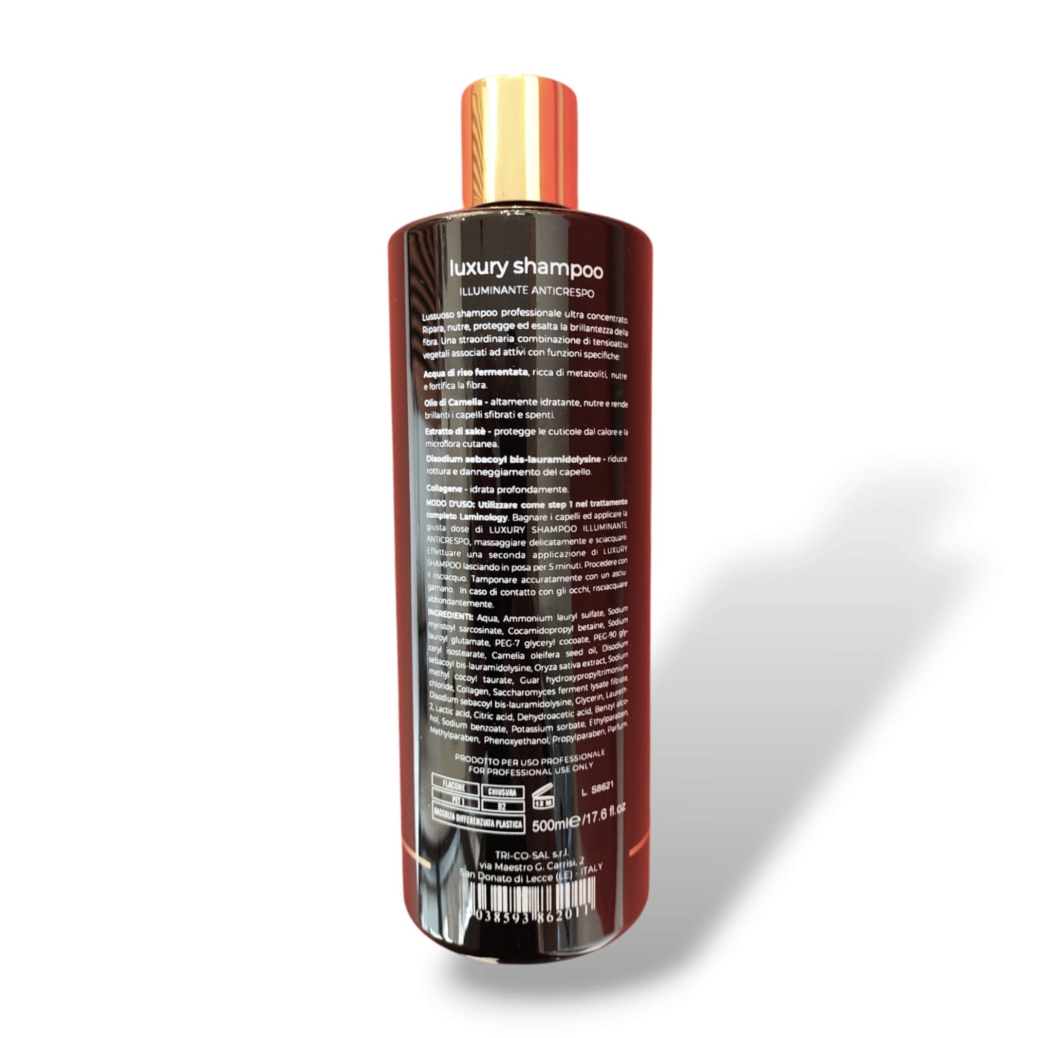 Fondonatura Laminology  Luxury Shampoo  Laminazione 500 ml