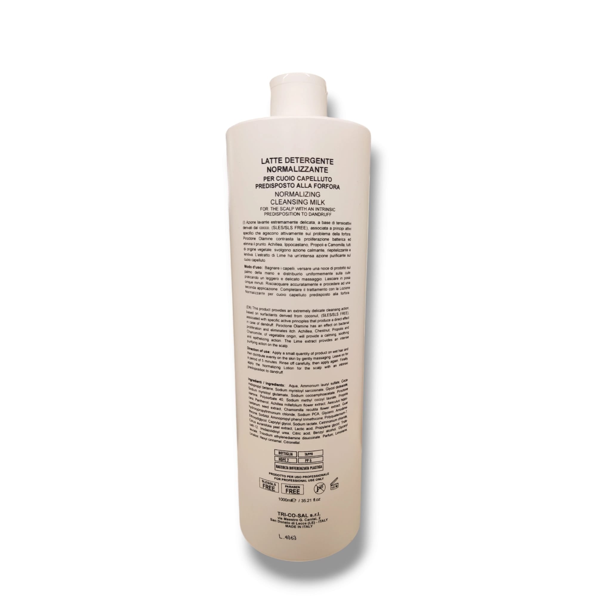 Fondonatura Shampoo Antiforfora Normalizzante 1000 ml