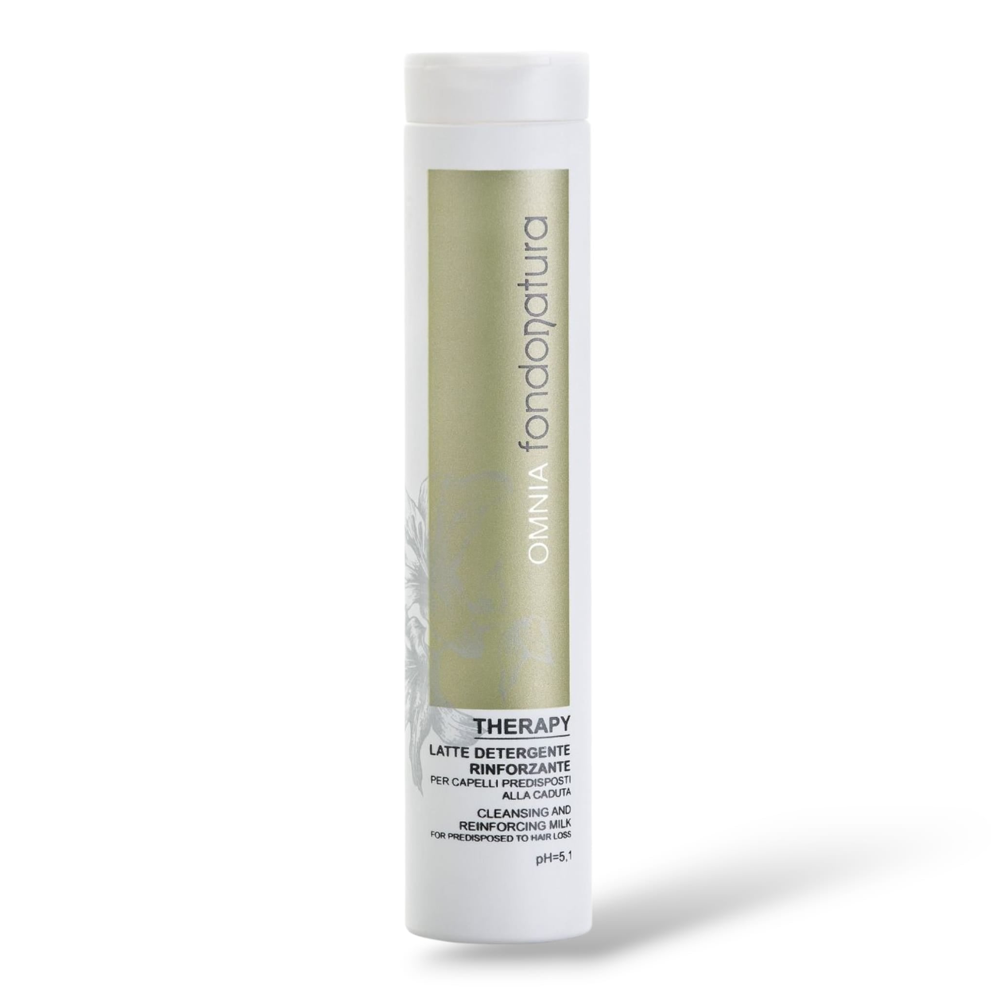 Fondonatura Shampoo Latte Detergente Rinforzante Anticaduta 250 ML