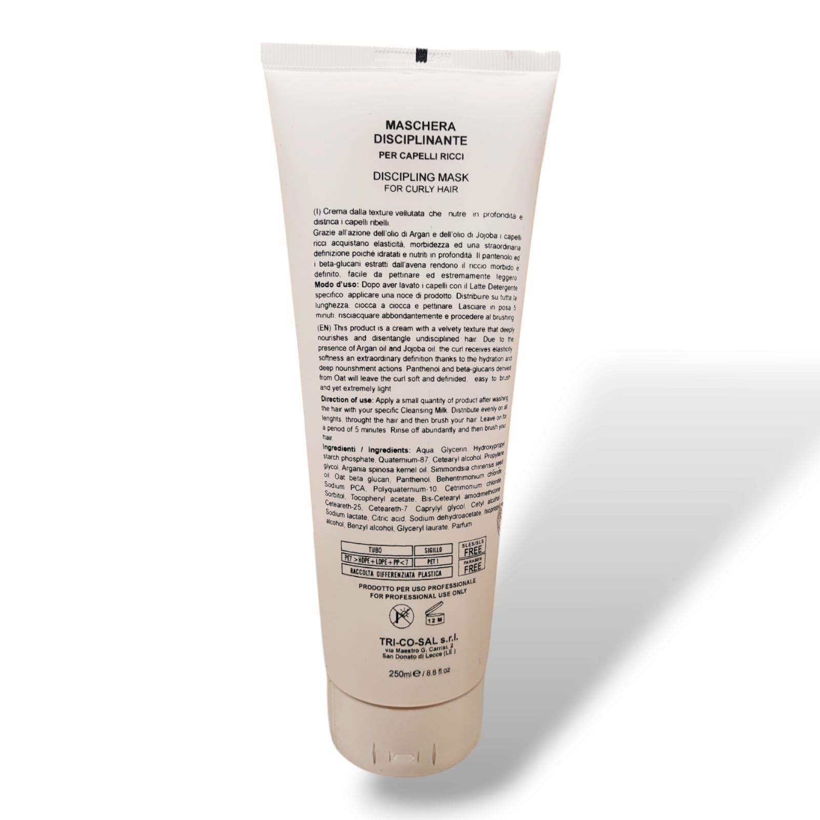 Fondonatura Maschera per Capelli ricci 250 ml