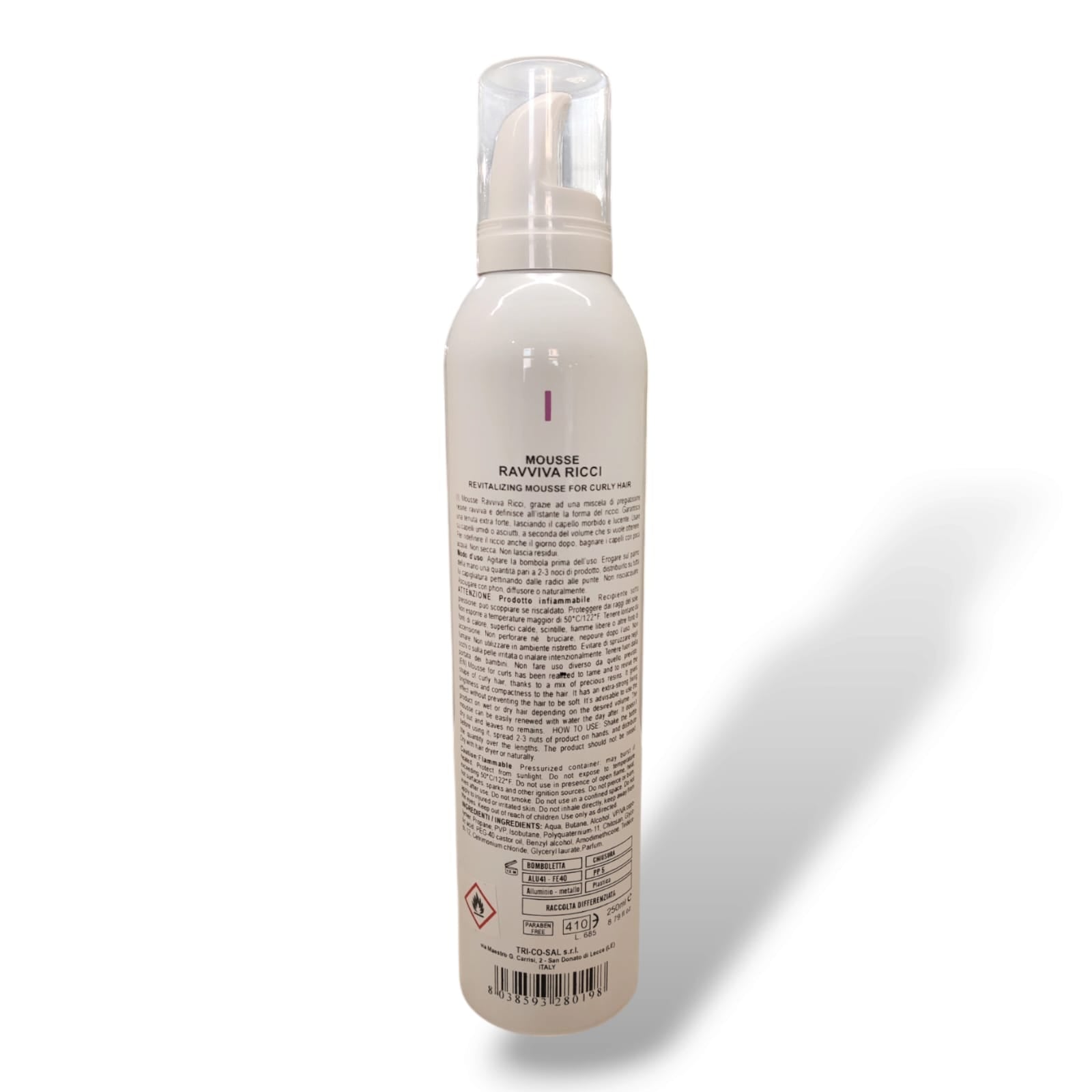 Fondonatura Mousse Ravviva Ricci 250 ml