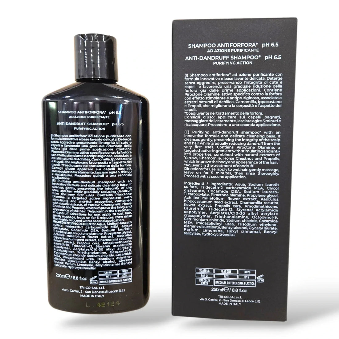Fondonatura Hydro Shampoo Antiforfora 250 ml - Capelli e Barba 