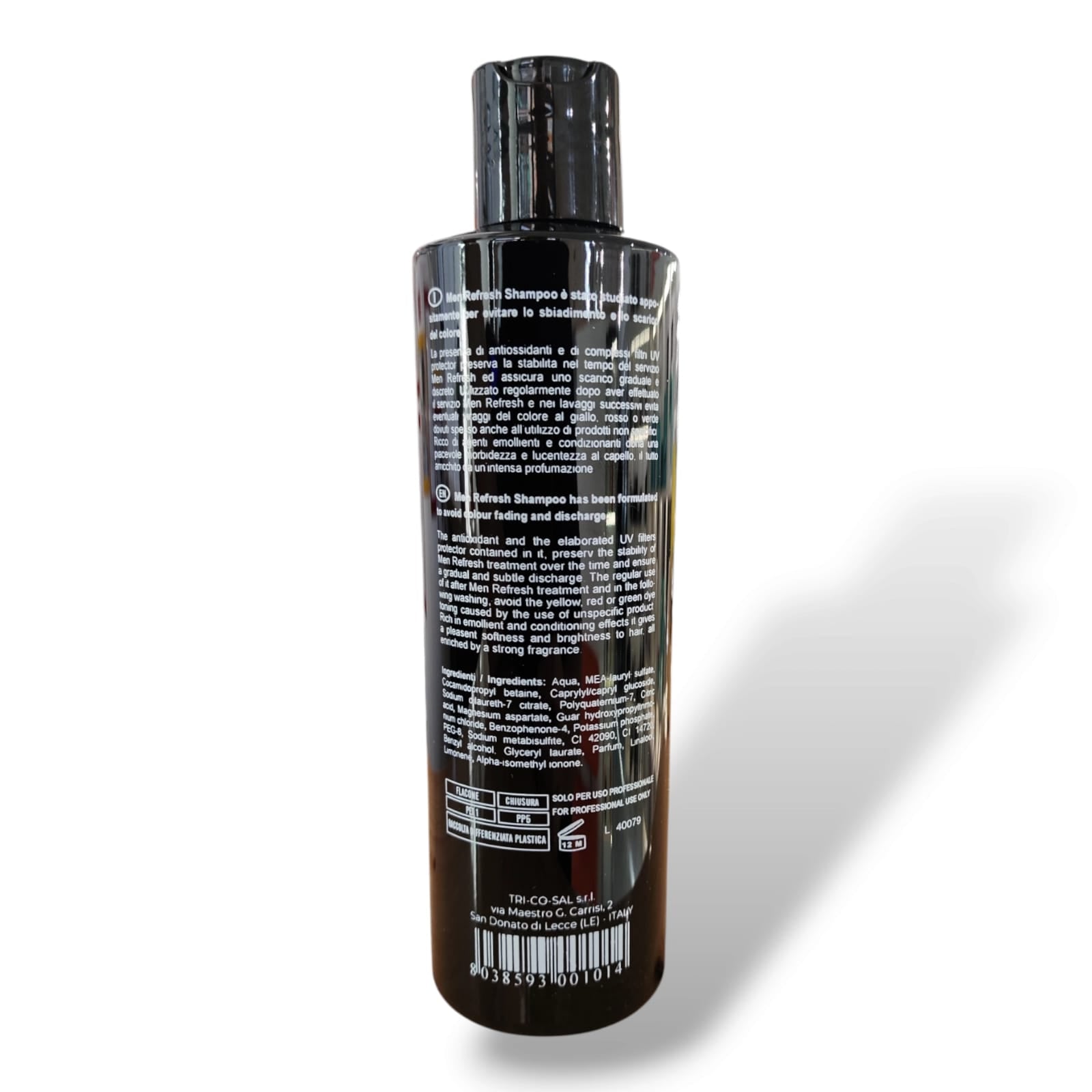 Fondonatura Men Refresh Shampoo 250 ml