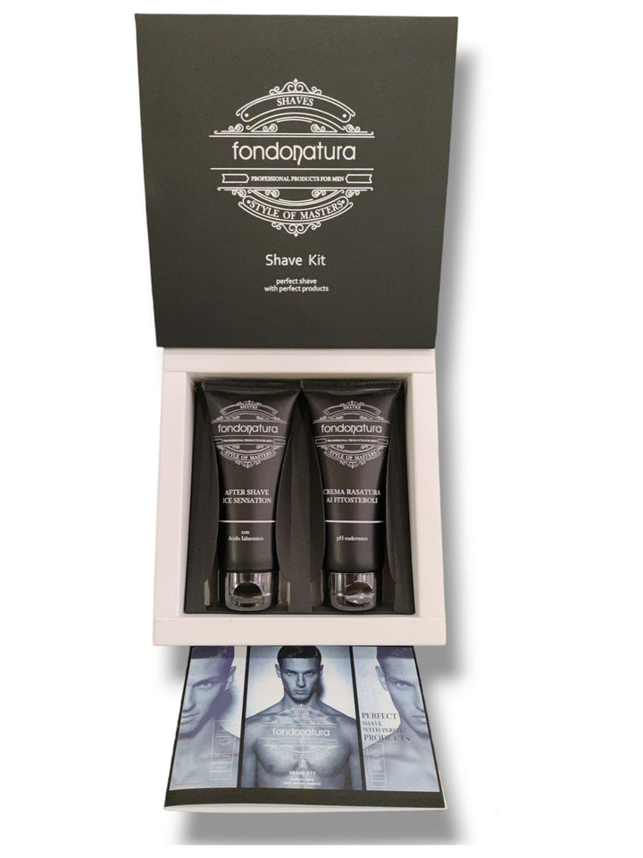 Fondonatura Shave Kit Crema Rasatura e After Shave