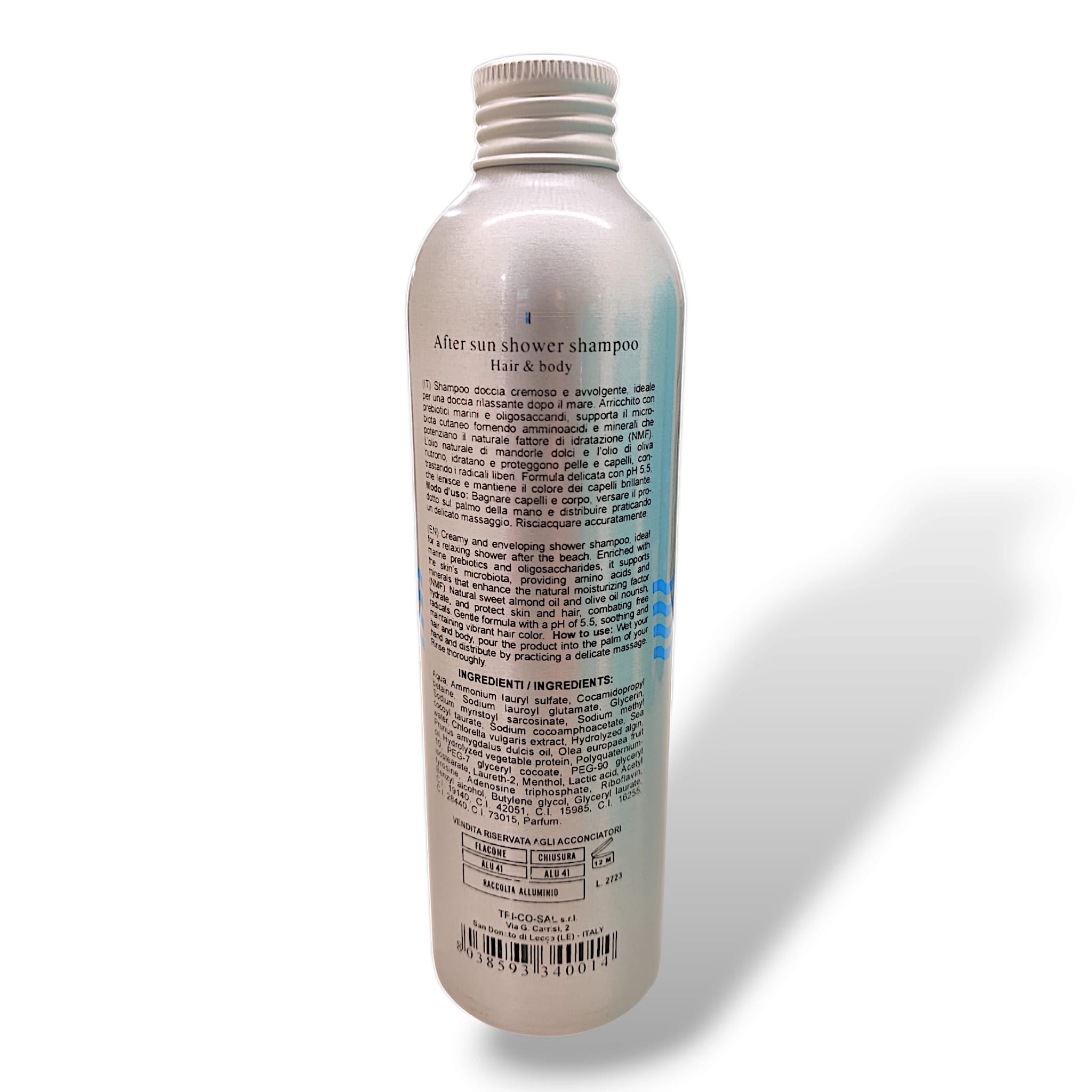Fondonatura Solair Shower Shampoo Doccia 250 ml