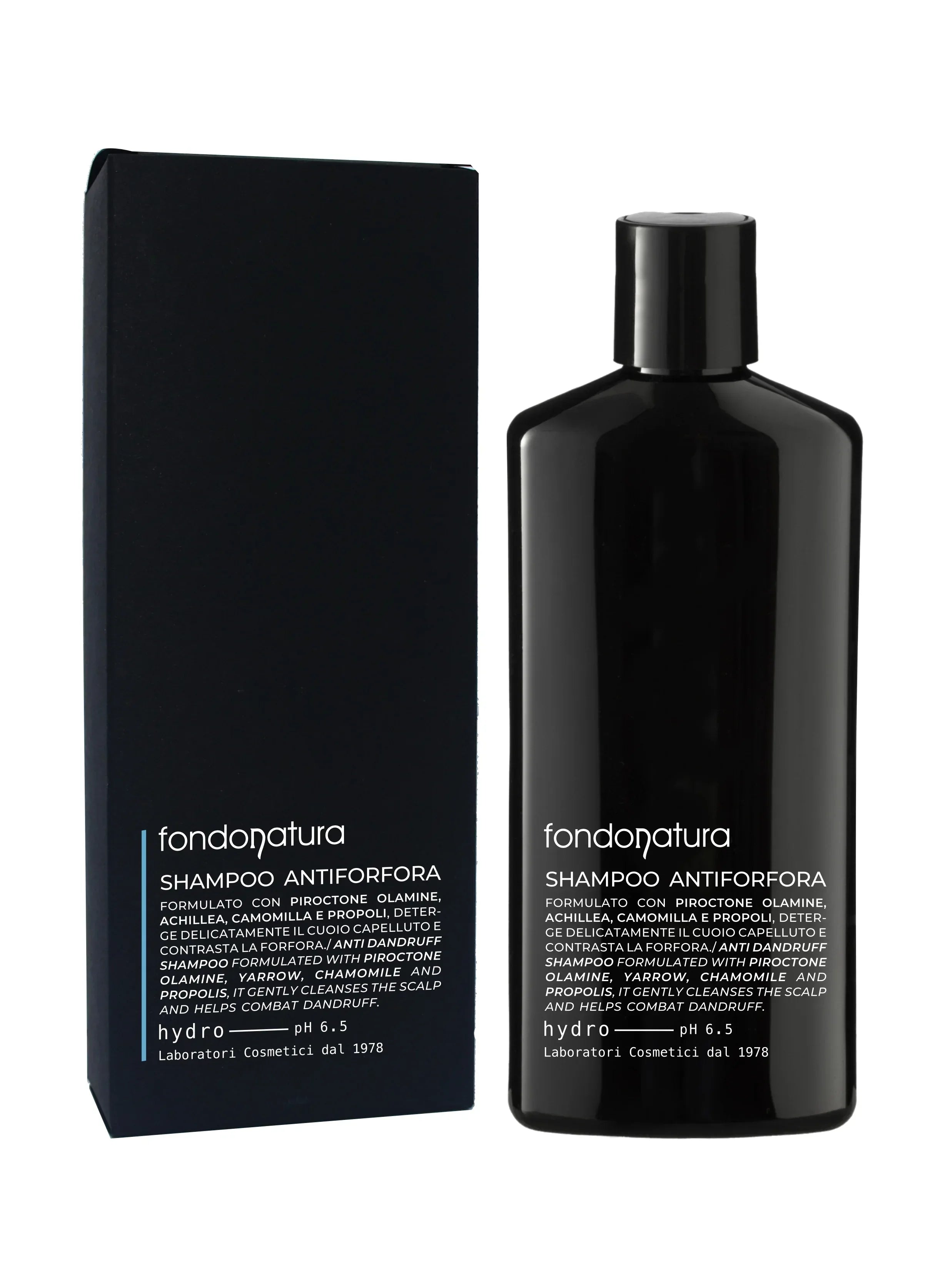 Fondonatura Hydro Shampoo Antiforfora 250 ml - Capelli e Barba 