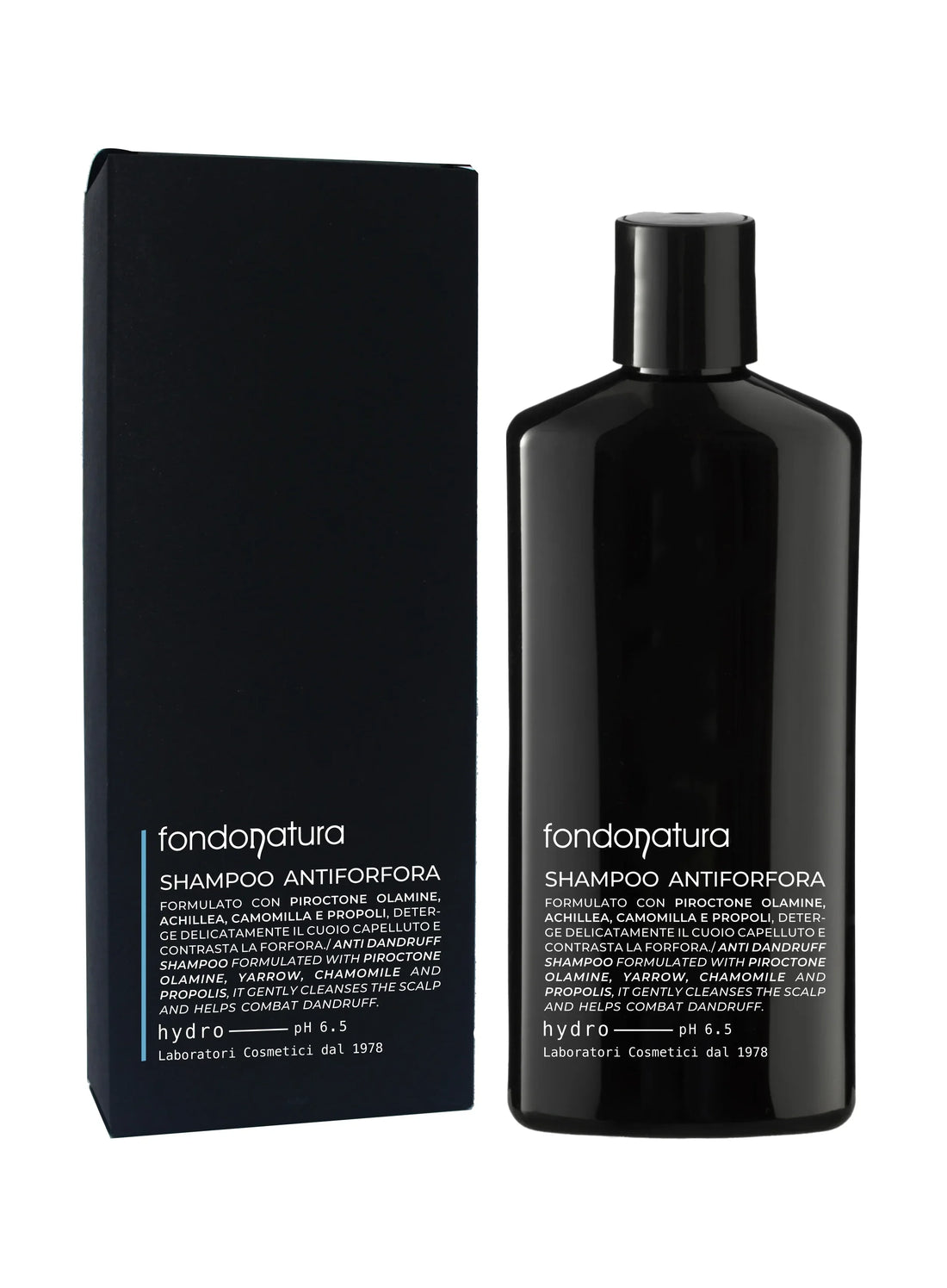 Fondonatura Hydro Shampoo Antiforfora 250 ml - Capelli e Barba 