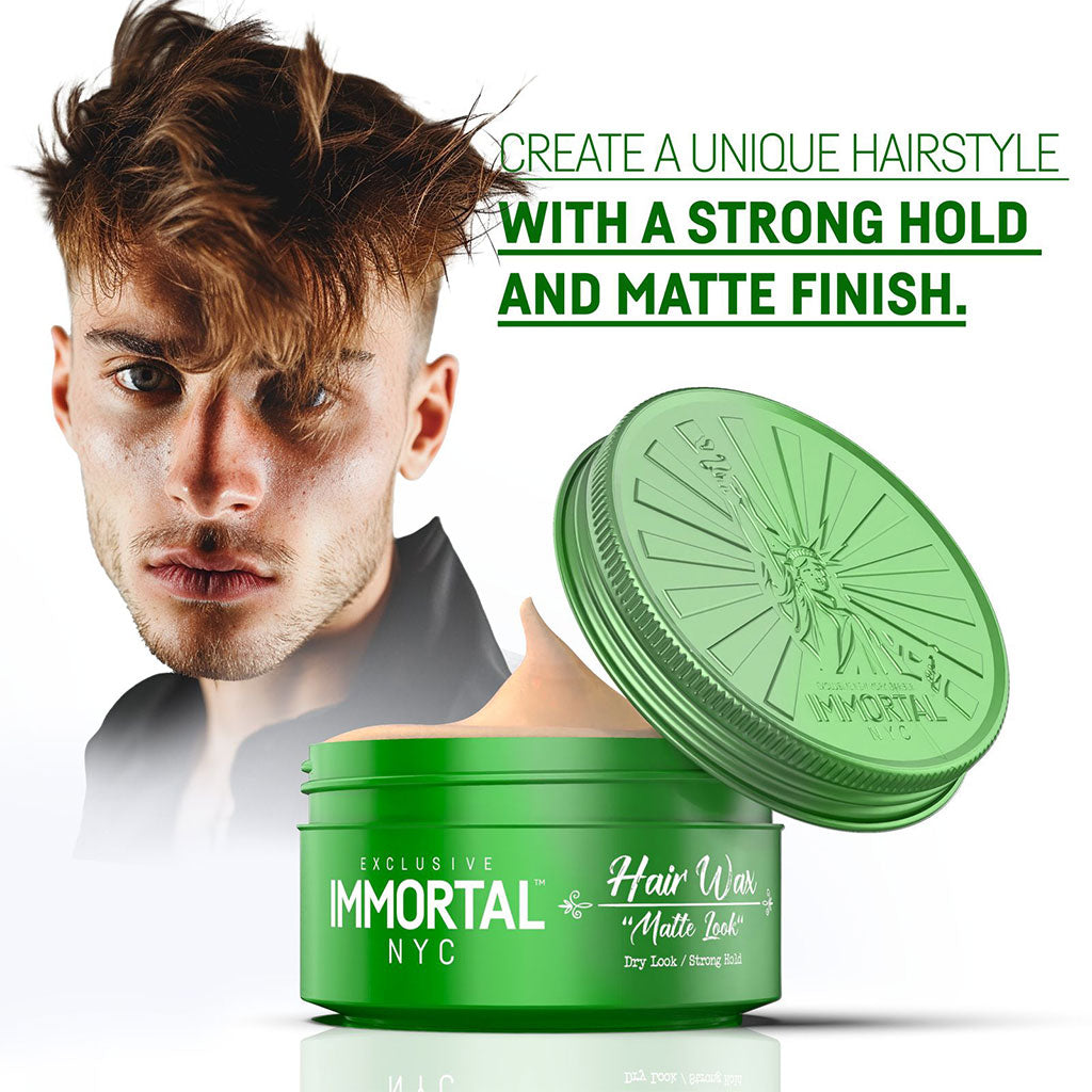 Immortal Nyc Cera Matte Look Hair Wax 150 ml