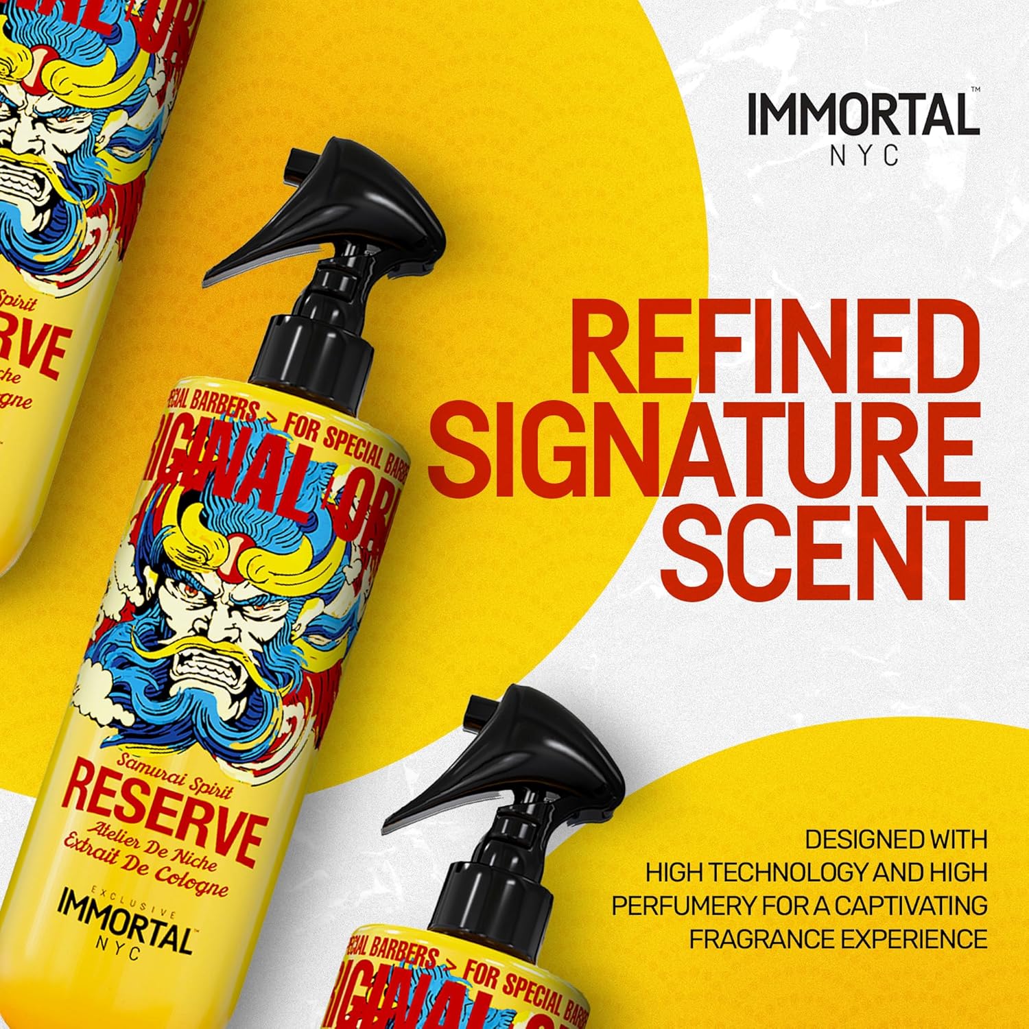 Immortal Nyc  Eau De Cologne Reserve Samurai Spirit 500 ml