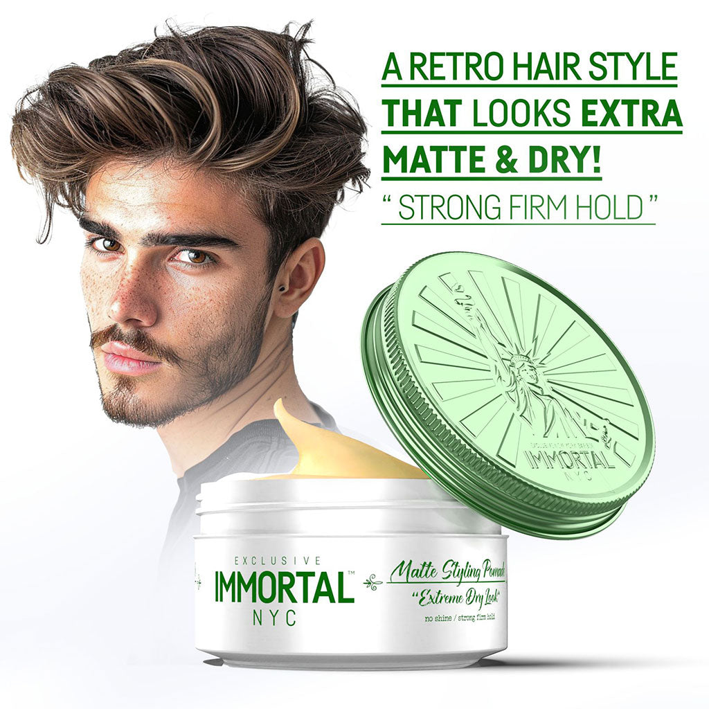 Immortal Nyc Matte Styling Pomade Extreme Dry Look 150 ml