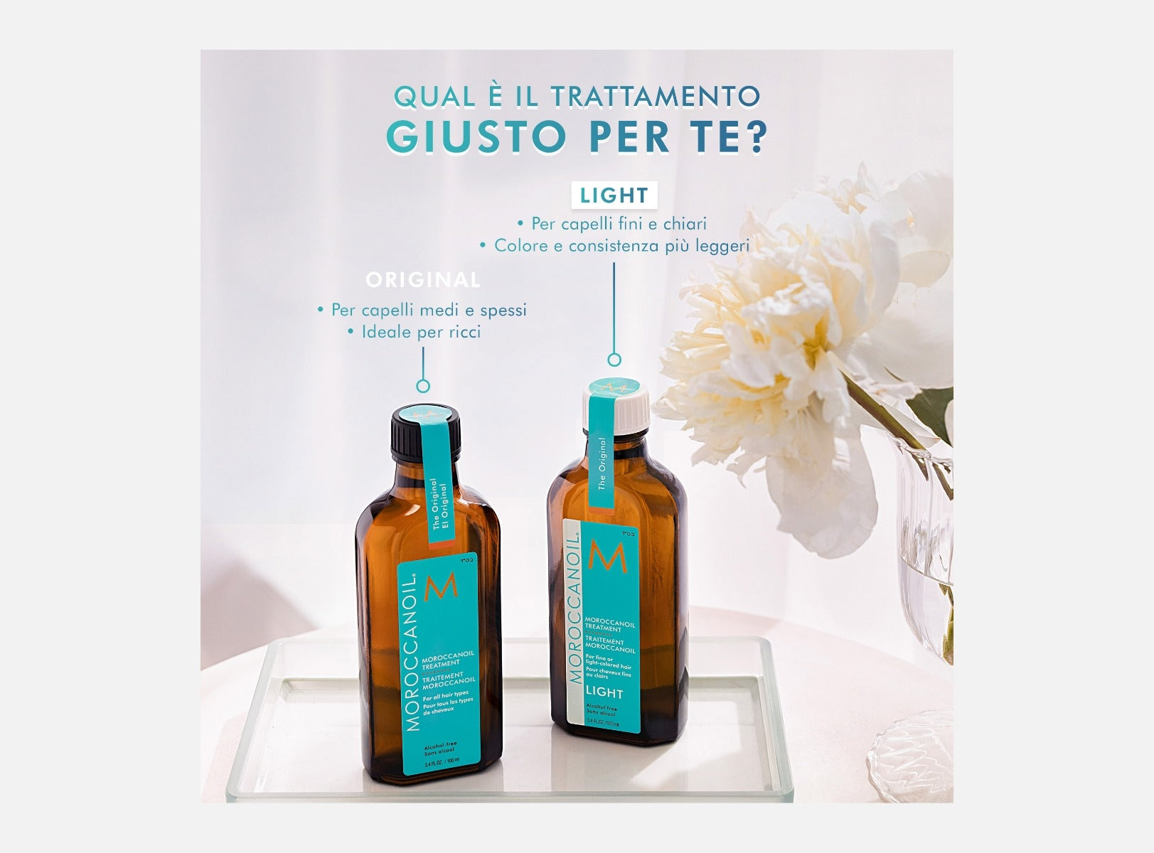 Moroccanoil Trattamento Leggero Olio di Argan Light 25 ml