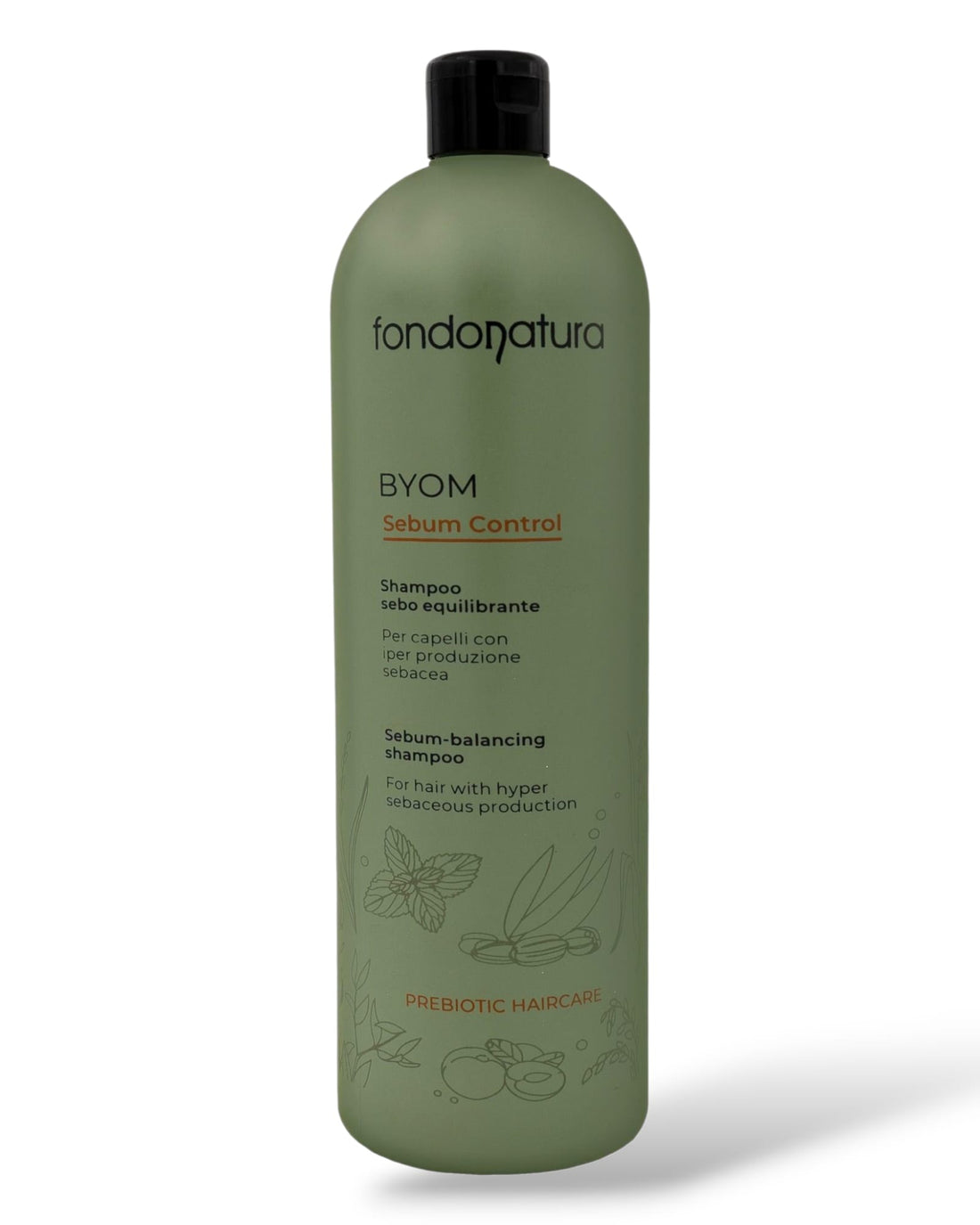 Fondonatura BYOM Sebum Control Shampoo Sebo Equilibrante 1000 ml