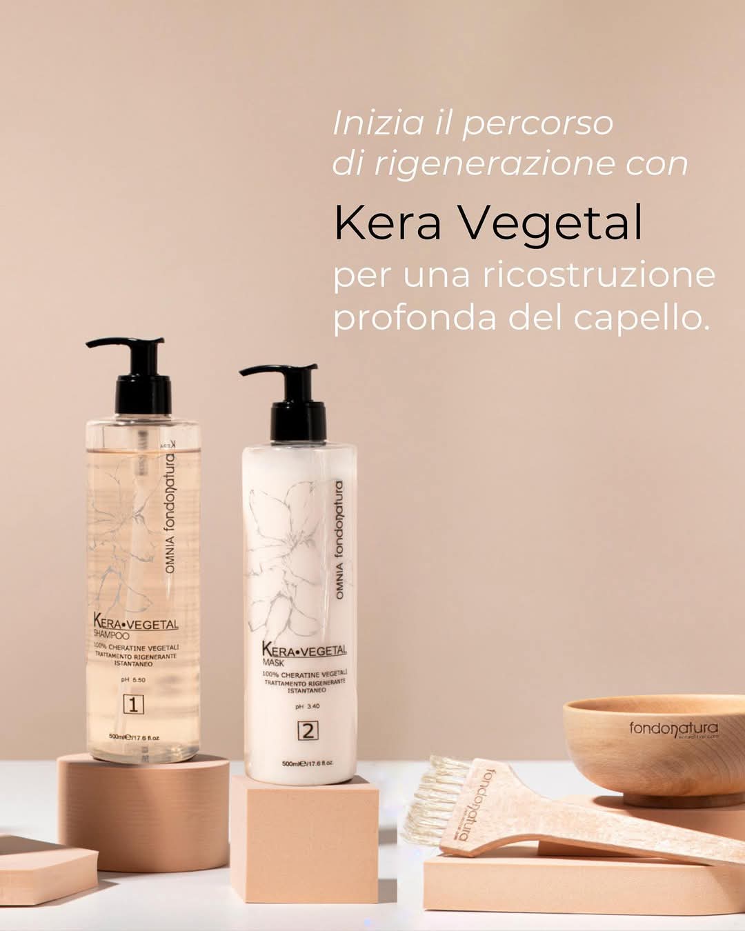 Fondonatura  Kera Vegetal Mask 500 ml