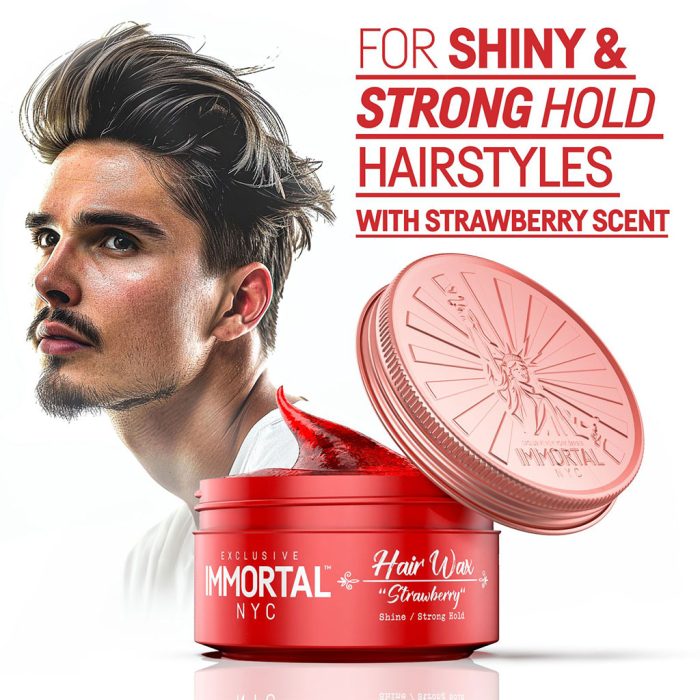 Immortal Nyc Cera Strawberry  Hair Wax 150 ml